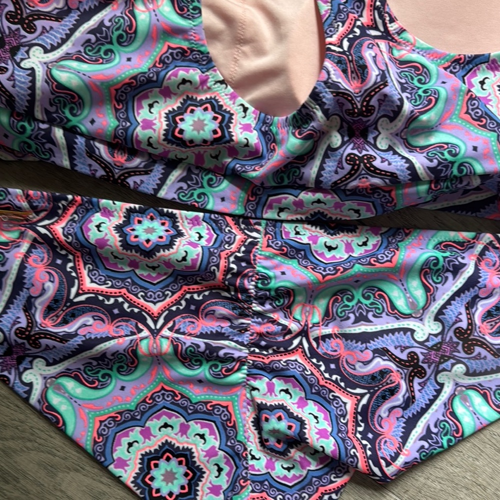 Colorful Patterned Bikini Set - Picture 6 of 6